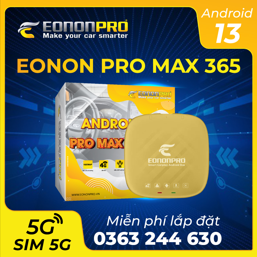 ANDROID BOX Ô TÔ – EONON PRO MAX 365