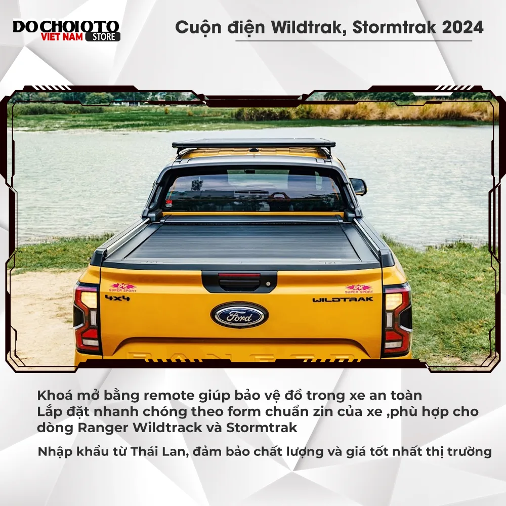 Nắp cuộn điện Ranger NextGen Wildtrak , Stormtrak 2023 2024