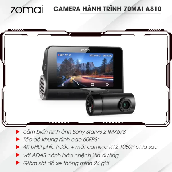 Camera hành trình 70mai A810