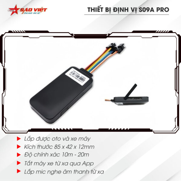Thiết bị định vị ô tô S09A PRO