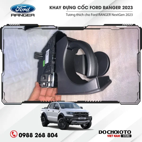 Khay Đựng Cốc Ford Ranger NextGen 2023 - Image 3