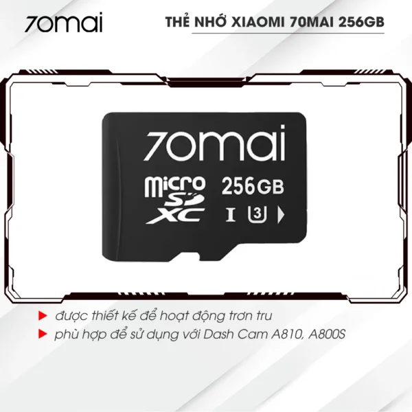 Thẻ nhớ Xiaomi 70mai 256GB